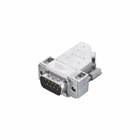 IEC 60807 3 λήξη συγκόλλησης Wireable τομέων συνδετήρων IP69K Δ Shell 9 καρφιτσών