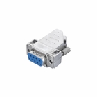 IEC 60807 3 λήξη συγκόλλησης Wireable τομέων συνδετήρων IP69K Δ Shell 9 καρφιτσών