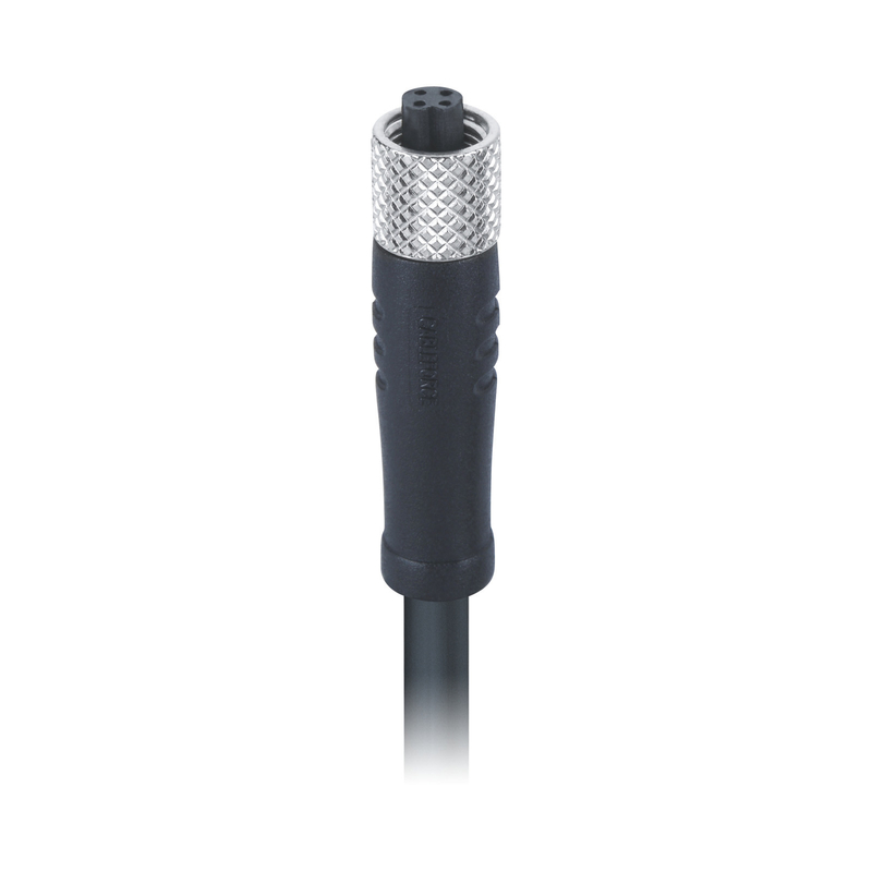 Θηλυκός κυκλικός συνδετήρας 1A 60V 3Pin 4Pin M5 πρότυπα IEC 61076-2-105 κώδικα